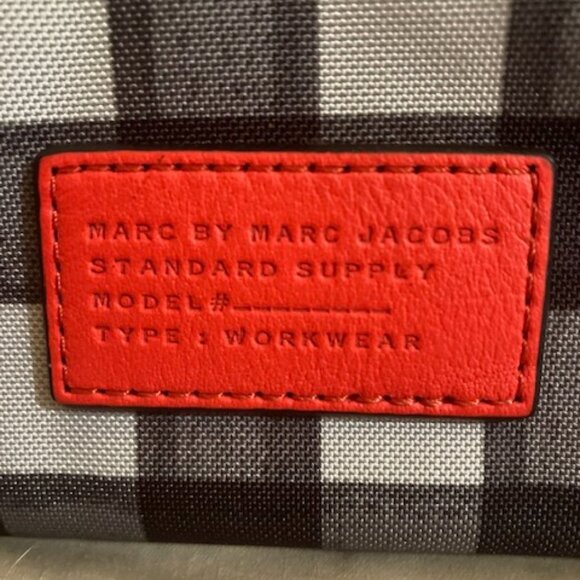 NWOT MARC BY MARC JACOBS Plaid Gingham Clutch/Cosmetic Bag - Picture 4 of 6